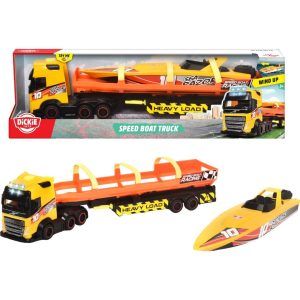 Dickie toys volvo lastebil med henger +