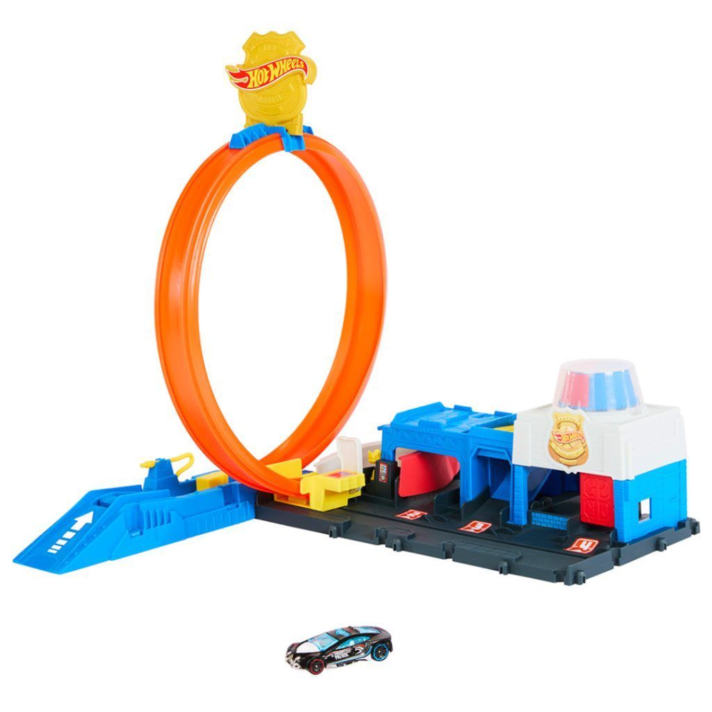 Hot wheels city super police station