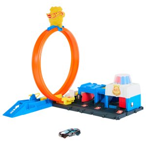 Hot wheels city super police station