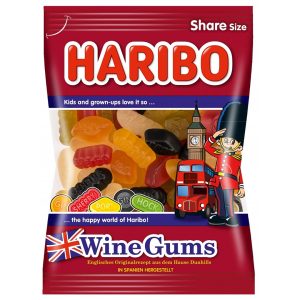 Haribo wine gums datovare