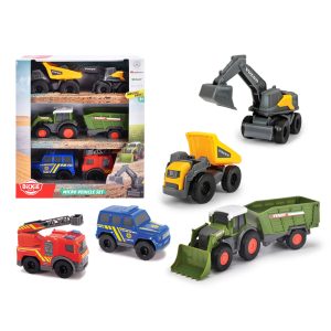 Dickie toys mini lekebiler 5-pack 8 cm