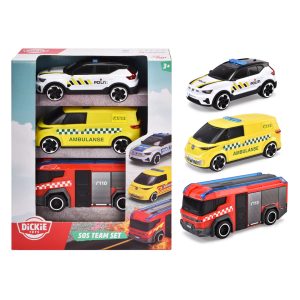Dickie toys 3-pakk norske redningsbiler
