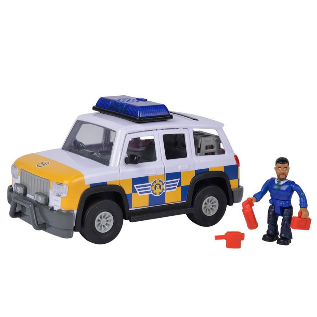 Sam police car inlc. figurine