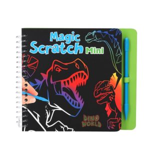 Dino world mini magic scratchbok