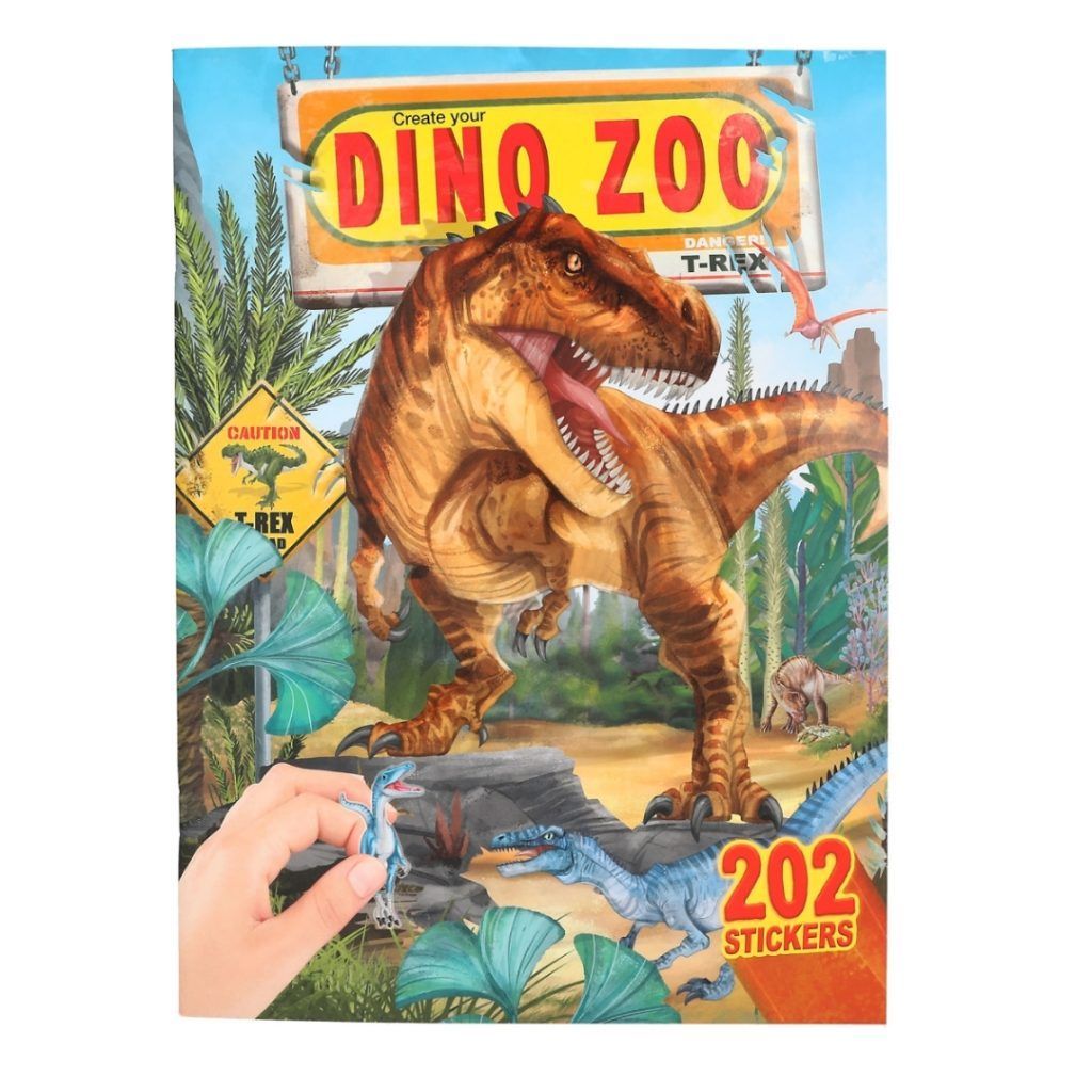 Dino world zoo aktivitetsbok