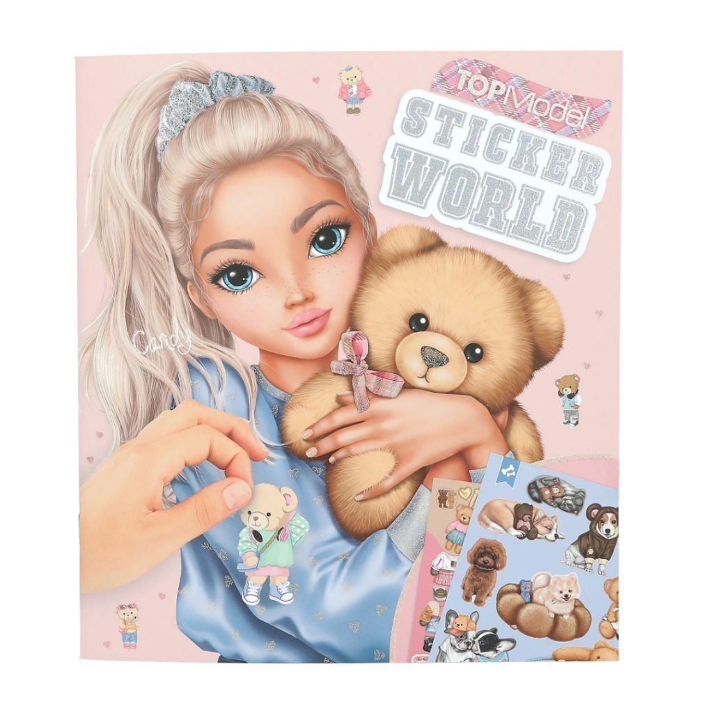 Topmodel stickerworld team teddy