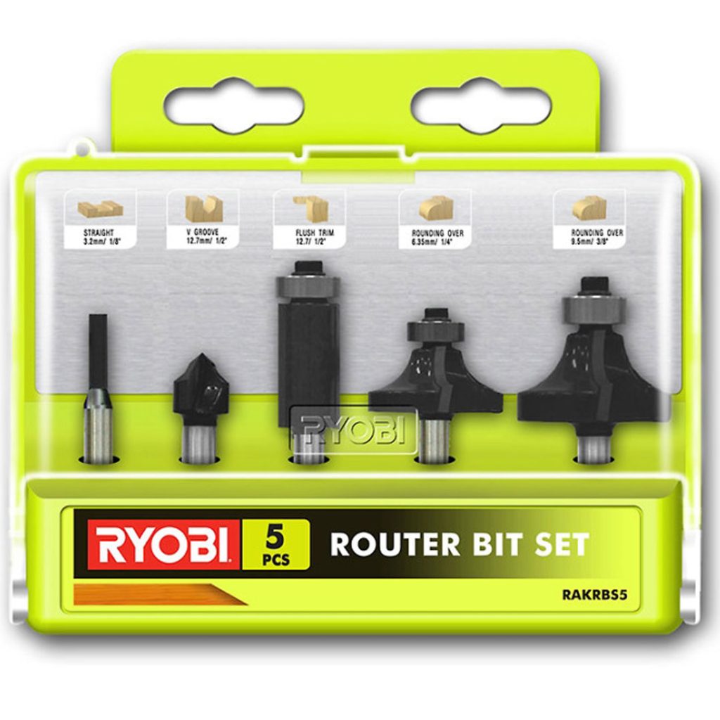 Ryobi fresestålsett rakrbs5