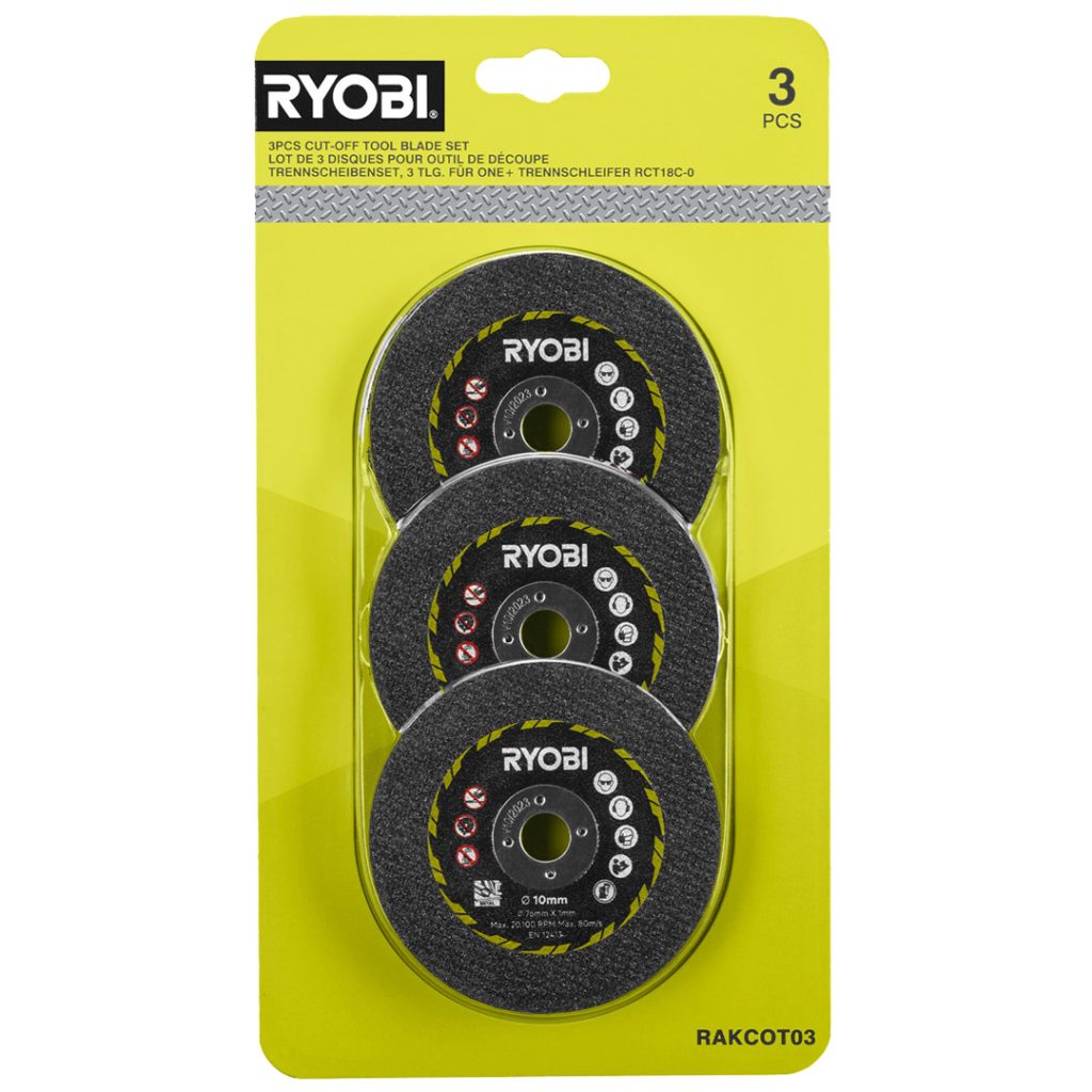 Ryobi universalkappeblad 3 pk rakcot03