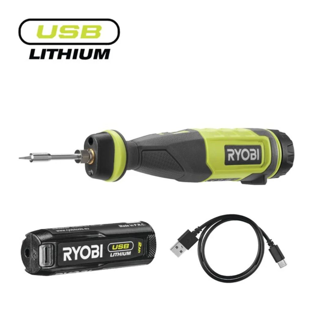 Ryobi 4v loddebolt kit rsi4-120g
