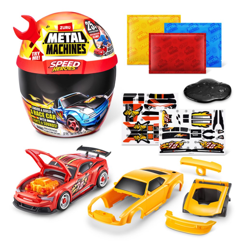 Metal machines speed hero