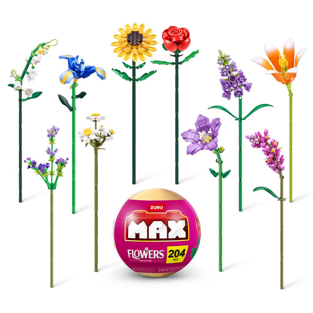 Max build garden long flowers