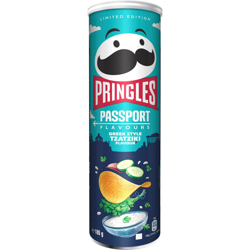 Pringles tzatziki 185 gram