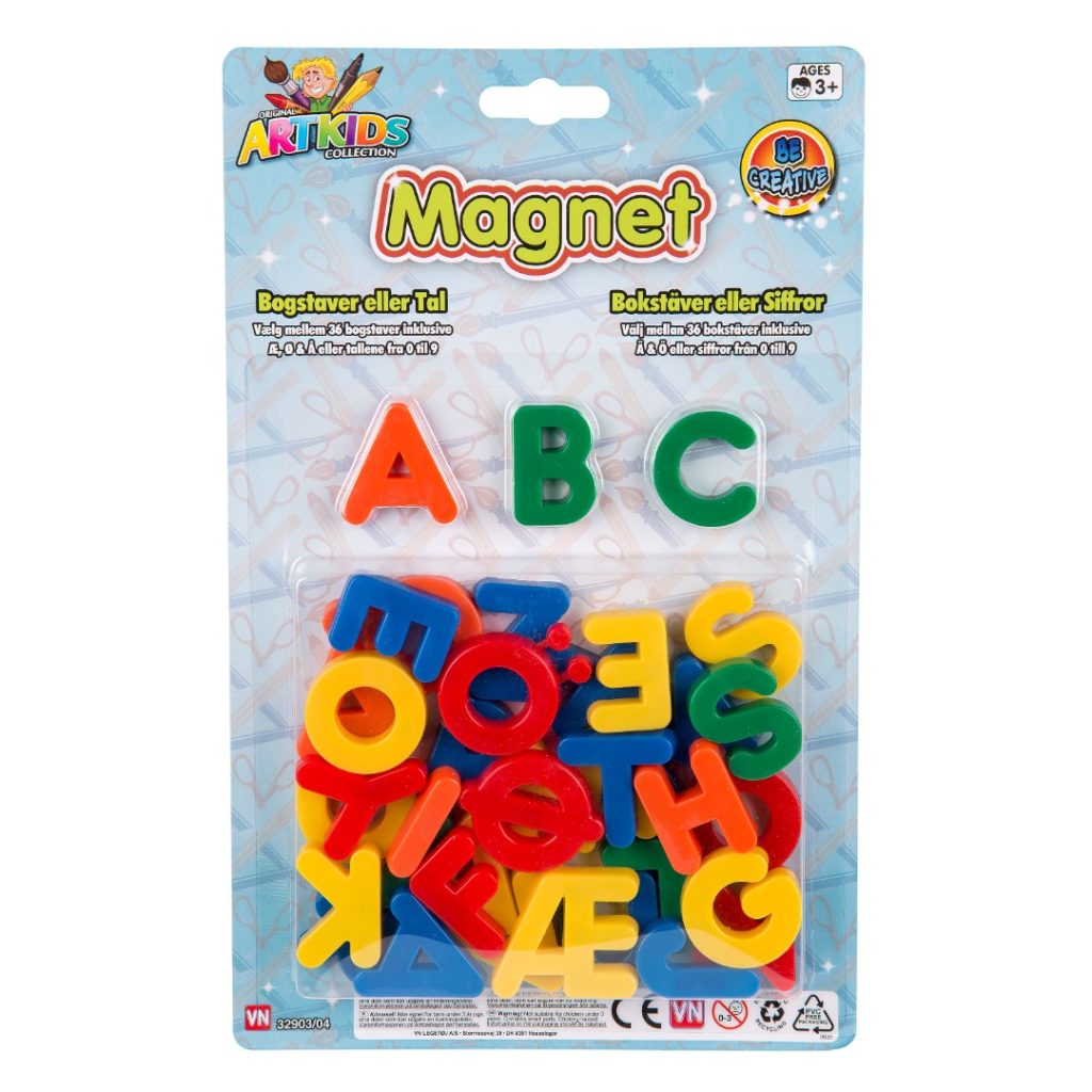 Artkids magnetbokstmæøåøæ