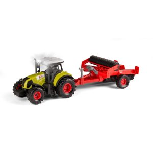 Bull traktorm henger m lys/lyd 1:32 m fr