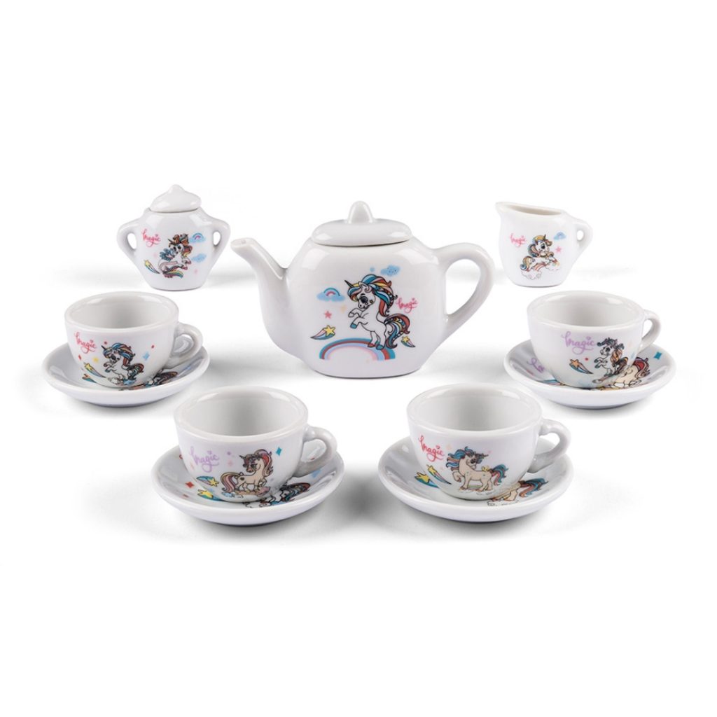 4-girlz tesett porcelen unicorn 13 dele