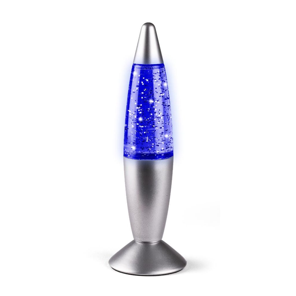 Glitter lampe 19cm
