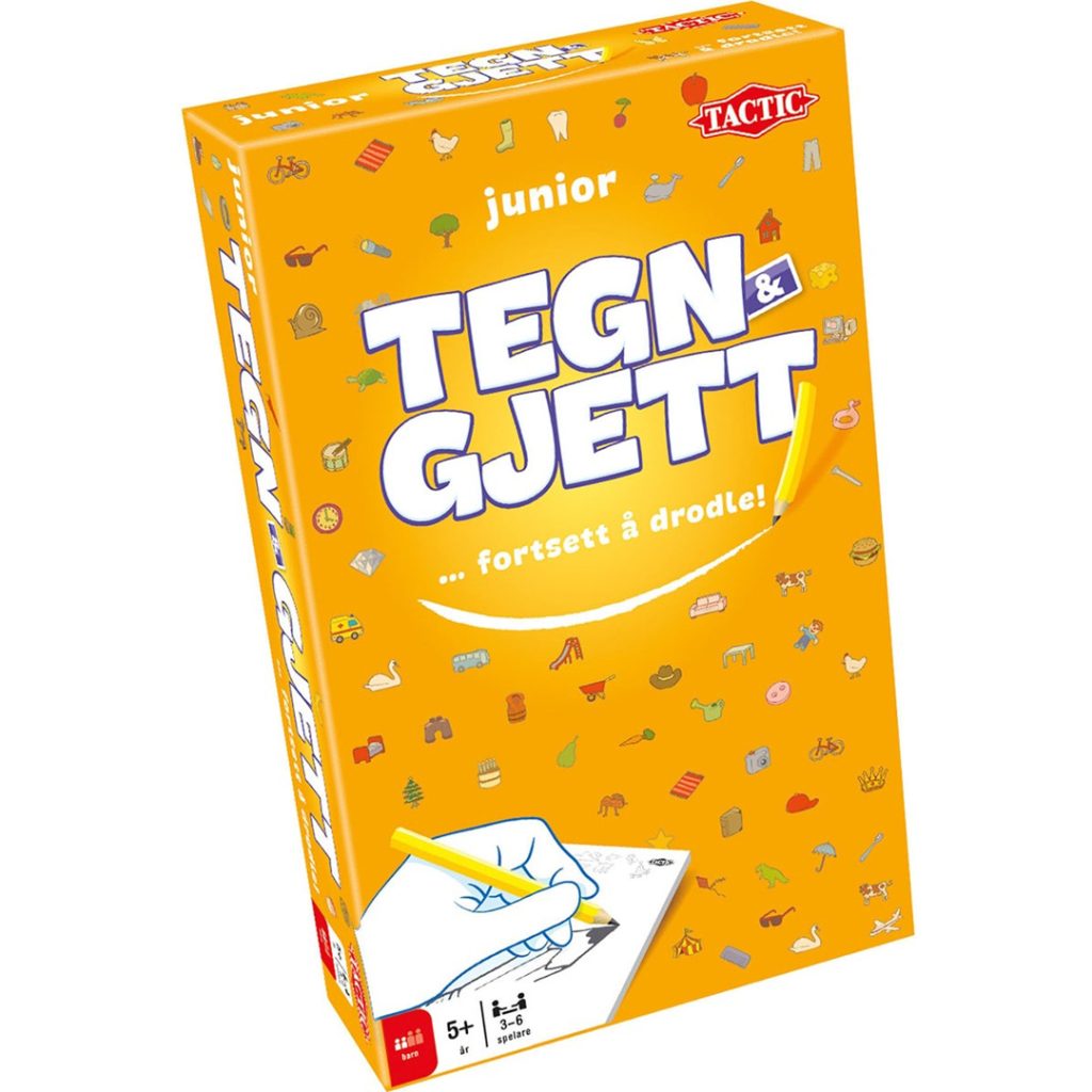 Reisespill tegn & gjett jr