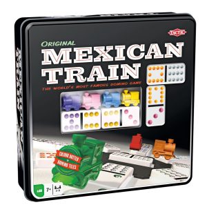 Spill mexican train in tinbox