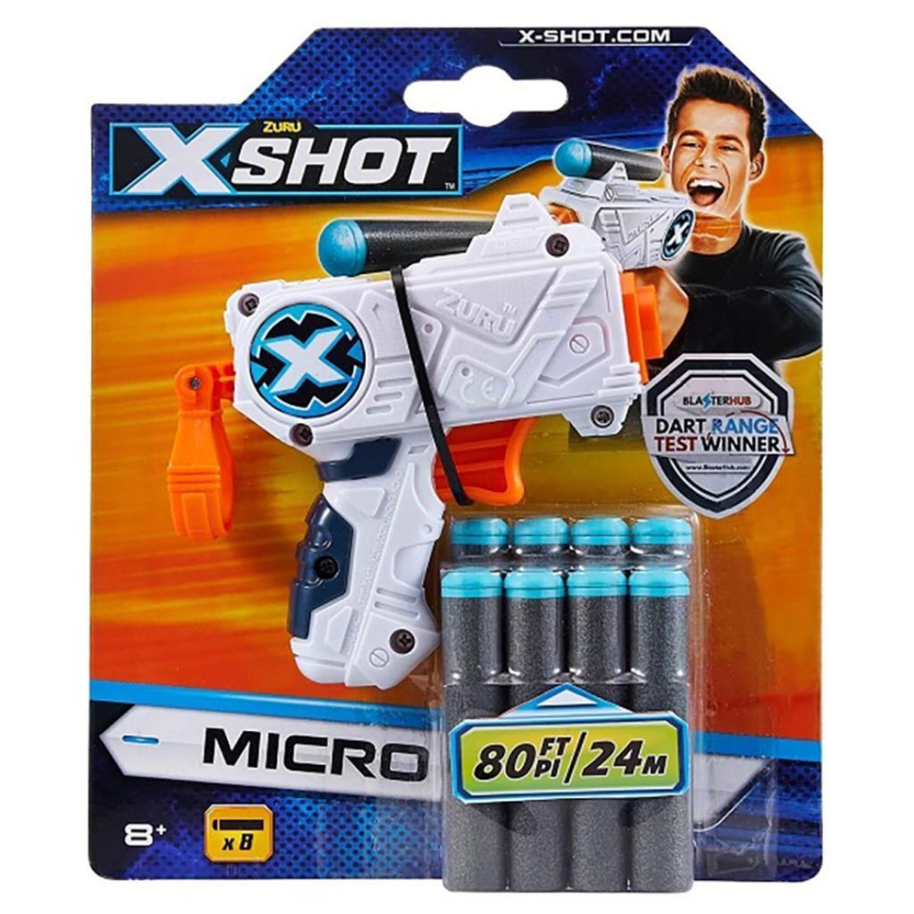 X shot micro m/8 piler