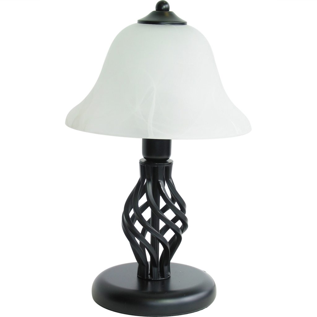 Kristin bordlampe liten i sort