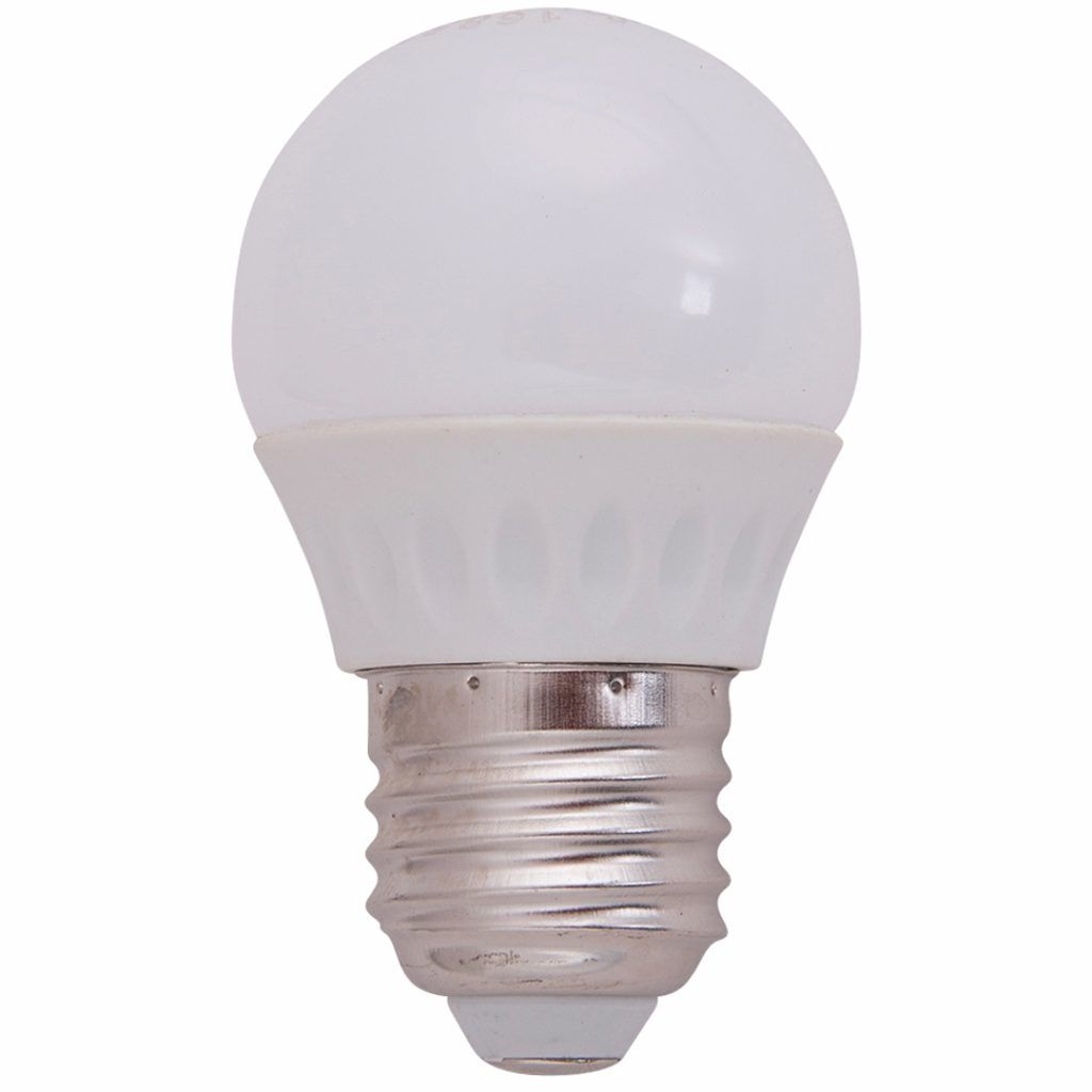Lyspære krone led e27 3w 250 lumen
