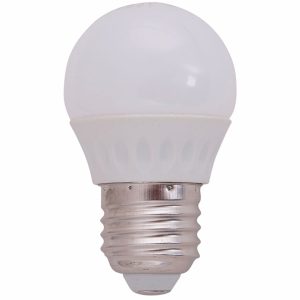 Lyspære krone led e27 3w 250 lumen