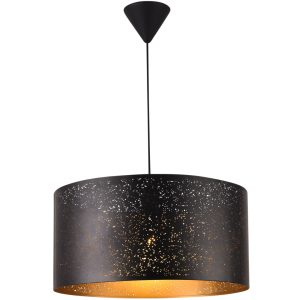 Midnight taklampe ø50 cm sort