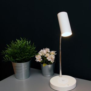 Patra bordlampe med trådløs og usb lader