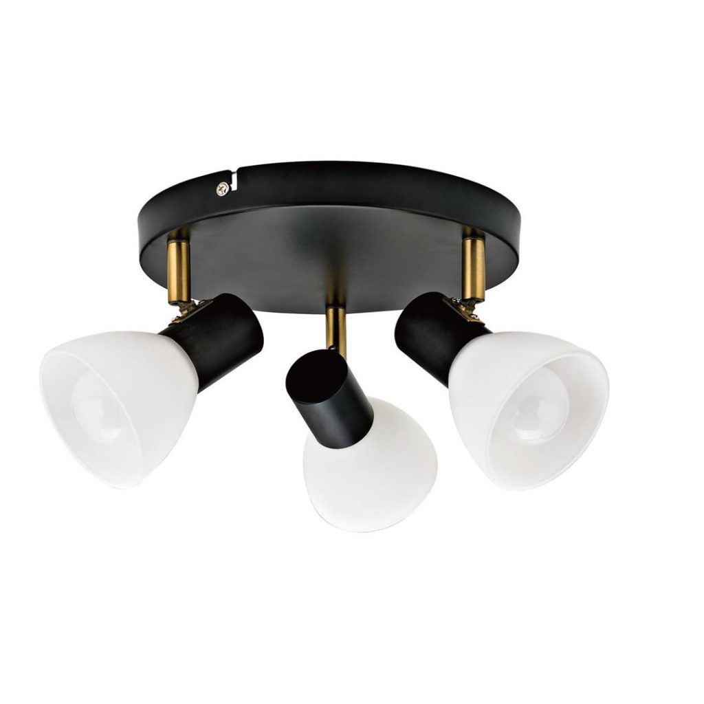 York 3-lys taklampe/spot