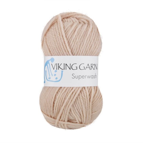Viking Superwash, farge 107 Beige Latte