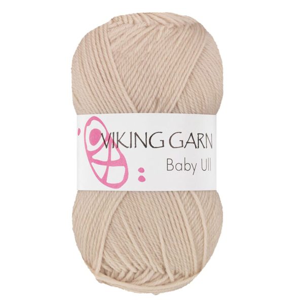 Viking Baby Ull, farge 306 Sand