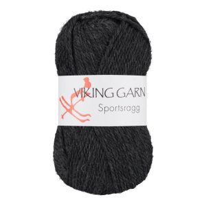 Garn viking sportsragg 517 koksgrå
