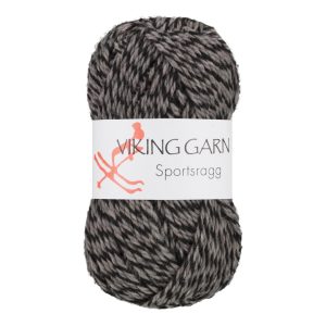 Garn viking sportsragg 540 grå/svart