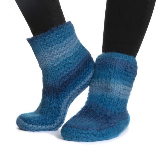 Viking Naturgarn, farge 629 Multi Turkis