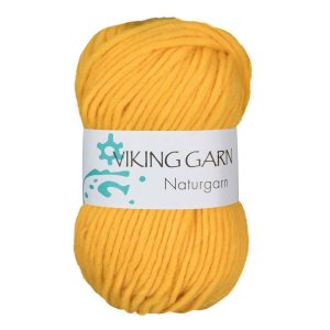 Garn viking naturgarn 645 gul