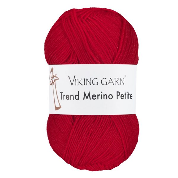 Viking Merino Petit, farge 350 Trend Merino Petite Rød