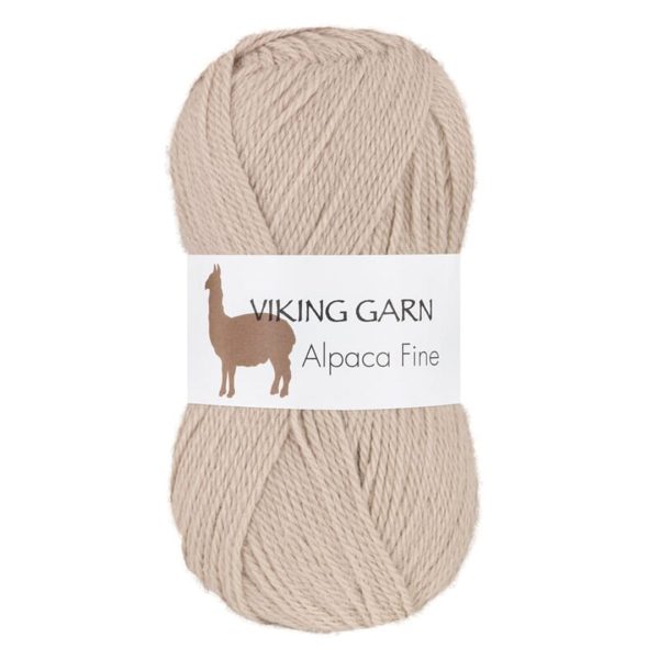 Viking Alpaca Fine, farge 606 Sand