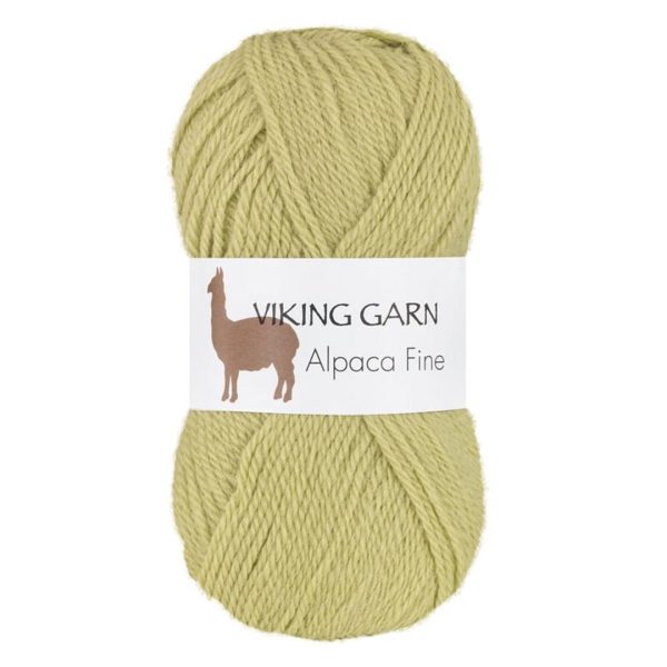 Viking Alpaca Fine, farge 631 Pistasj