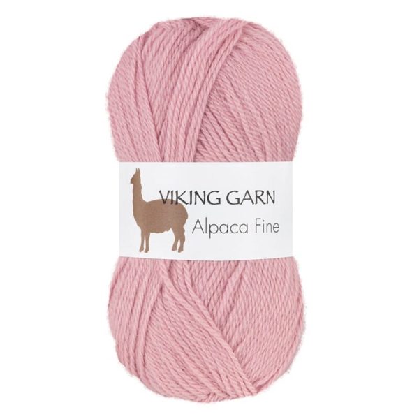 Viking Alpaca Fine, farge 664 Pastellrosa