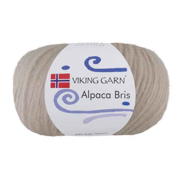 Viking Alpaca Bris, farge 307 Beige