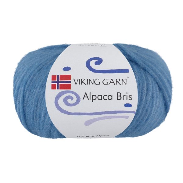 Viking Alpaca Bris, farge 323 Blå