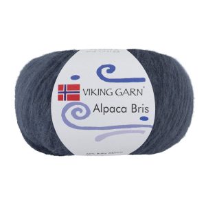 Garn viking alpaca bris 327 jeansblå