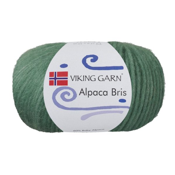 Viking Alpaca Bris, farge 336 Jade