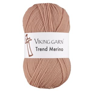 Garn viking trend merino 465 lys nougat