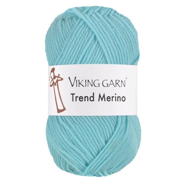 Viking Trend Merino, farge 480 Lys Turkis