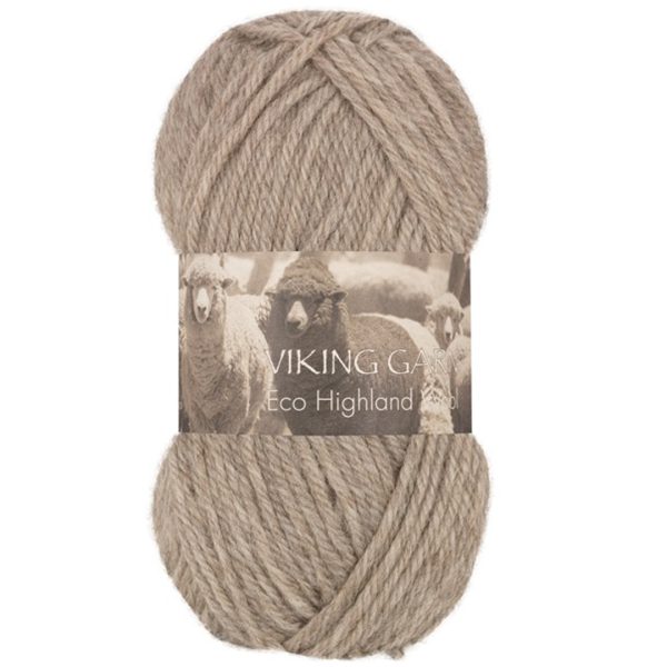 Viking Highland Eco Wool, farge 207 Beige