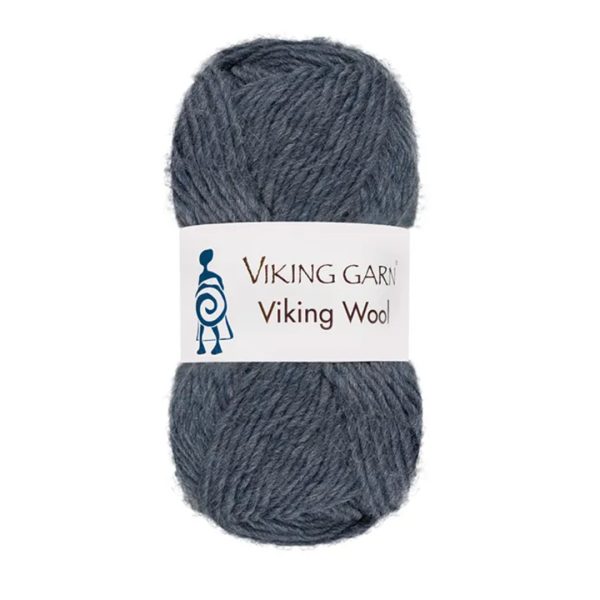 Viking Wool, farge 527 Jeansblå