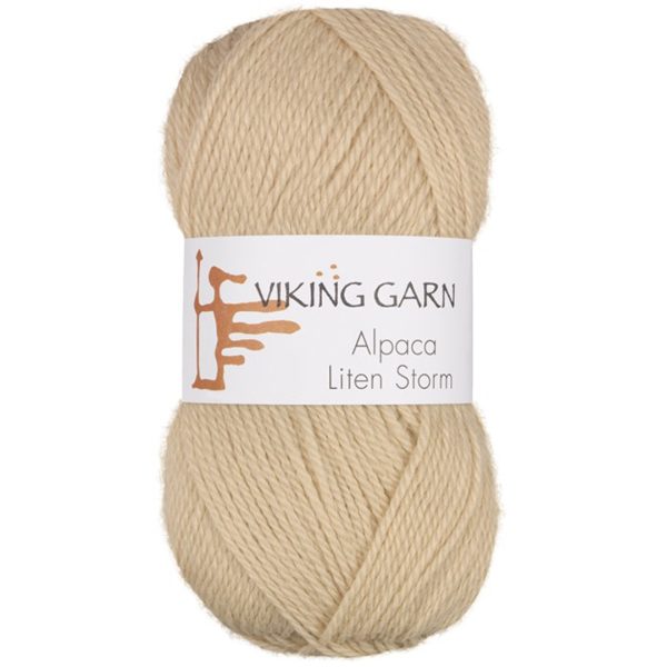 Viking Alpaca Liten Storm, farge 711 Lys B