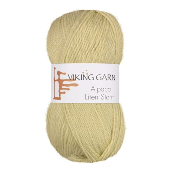 Viking Alpaca Liten Storm, farge 740 Gulgr
