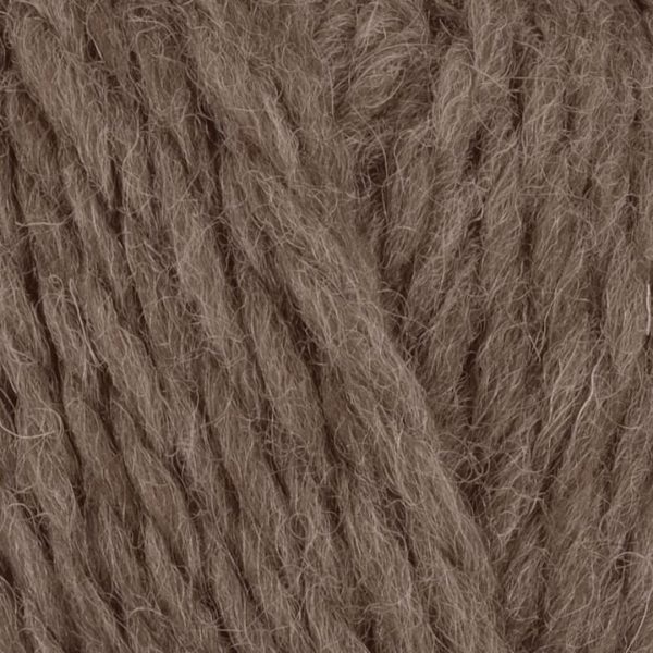 Viking Hobbygarn, farge 908 Mørkbrun